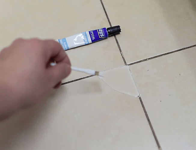 repair a tile if a piece