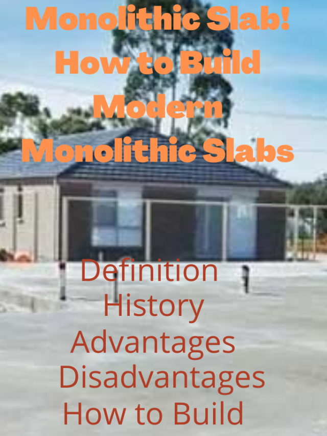 Read more about the article Monolithic Slabs: Design of Monolithic Slab
